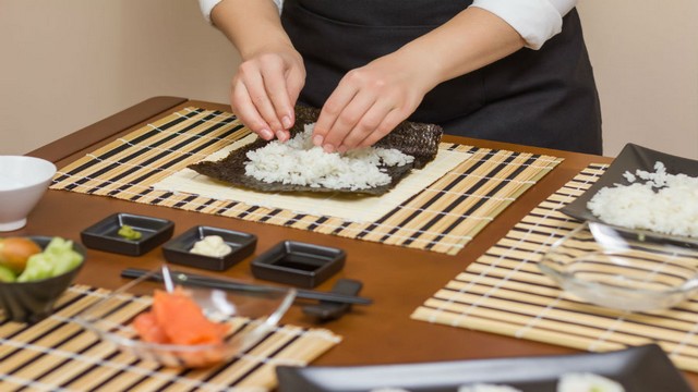 Directrices para preparar sushi